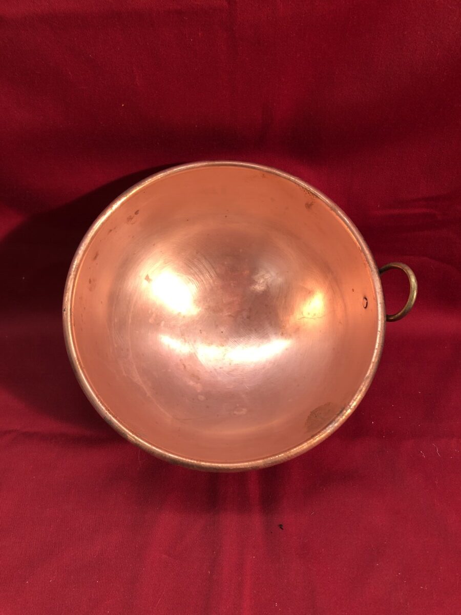 Auction Ohio  10 RED COPPER FRY PAN